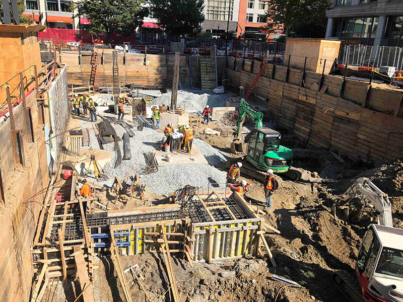 Base Building Projects by Hardesty Concrete Construction Inc. Citizen M